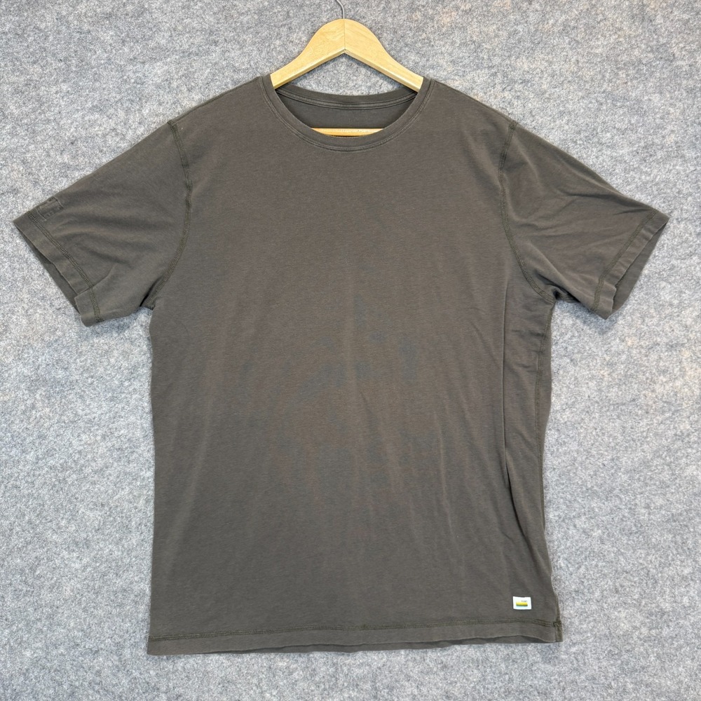 Vuori Tuvalu Tee Shirt Mens XL Slim Ultrasoft Pima Cotton Yoga Train Chill